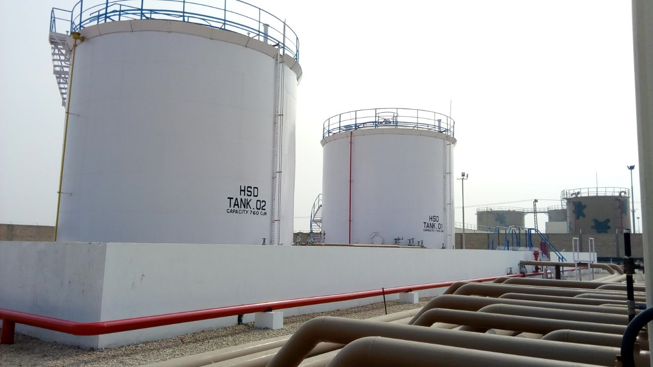 Daulatpur Depot Gantry