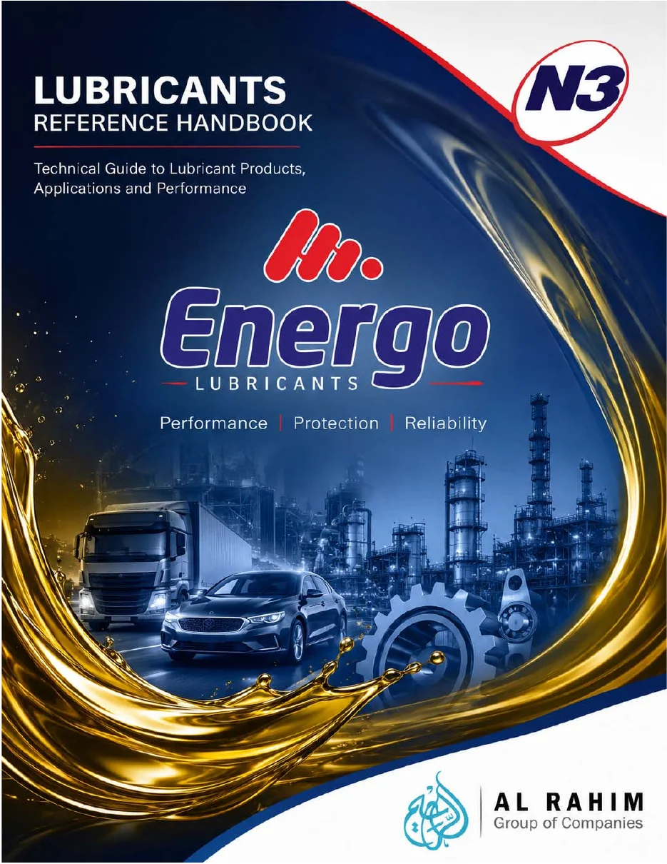 Cover of the N3-Energo Lubricants Reference Handbook
